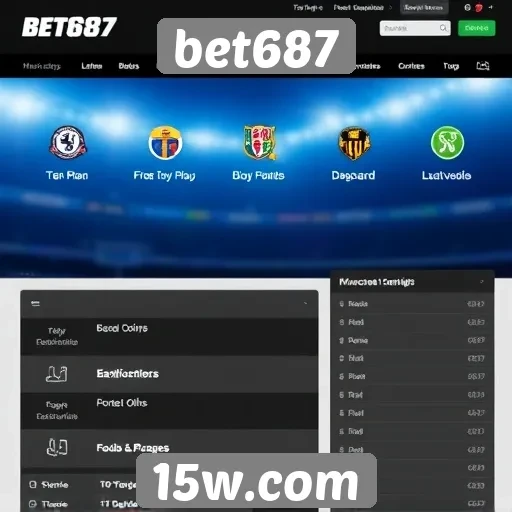 Análise das principais funcionalidades do site bet687