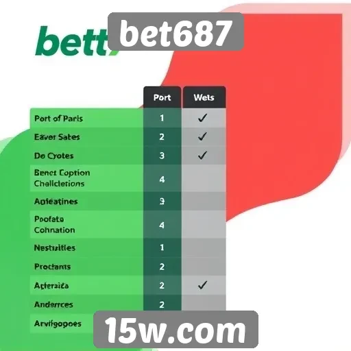 Comparativo entre Bet687 e concorrentes no mercado